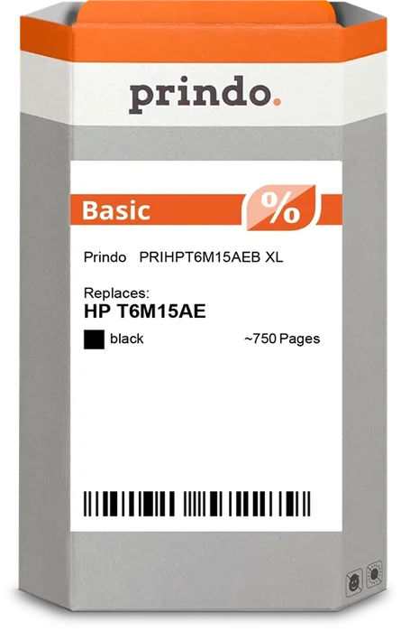 Prindo Cartucho de tinta BASIC XL negro compatible con HP 903XL Prindo Cartucho de tinta BASIC XL negro compatible con HP 903XL