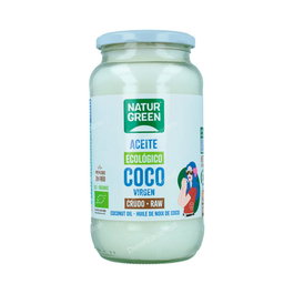 Naturgreen Aceite de Coco Virgen Extra Ecológico Bio 800Gr - 1ª Presión en Frío - 100% Puro