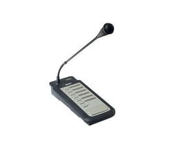 Bosch PLENA Estación de llamada para sistema de alarma por voz, 6 zonas, teclas selección, PTT, indicaciones LED