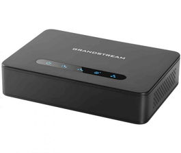 Grandstream HT812 Adaptador Telefónico Analógico de 2 Puertos con Router Gigabit NAT