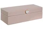 DKD Home Decor Joyero Tradicional Rosa Palo 28.5 x 12.5 x 5.5 cm