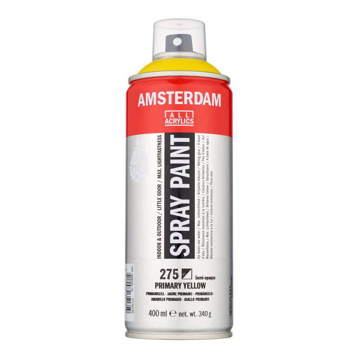 Amsterdam Spraypaint Amarillo Primario 275 400 ml Amsterdam Spraypaint Amarillo Primario 275 400 ml