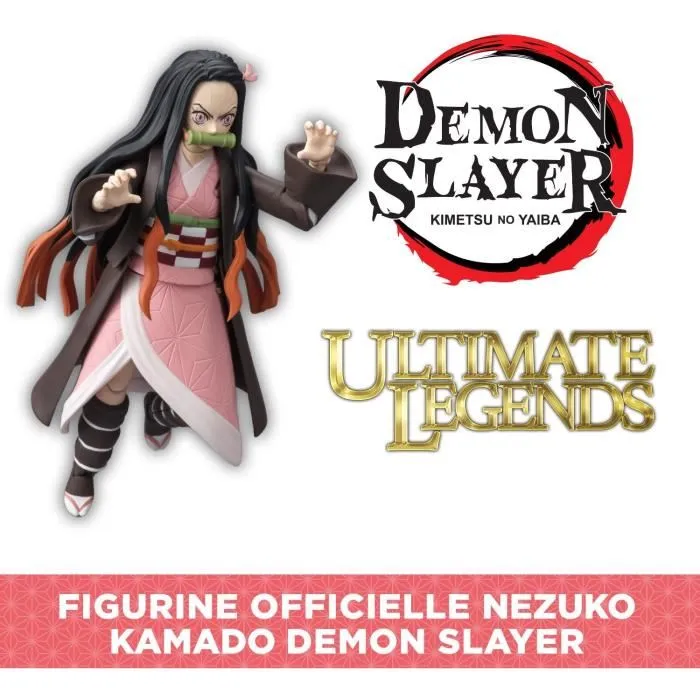 Bandai BAN1736489465155 Figura Articulada Ultimate Legends HD Demon Slayer Kamado Nezuko 12 cm
