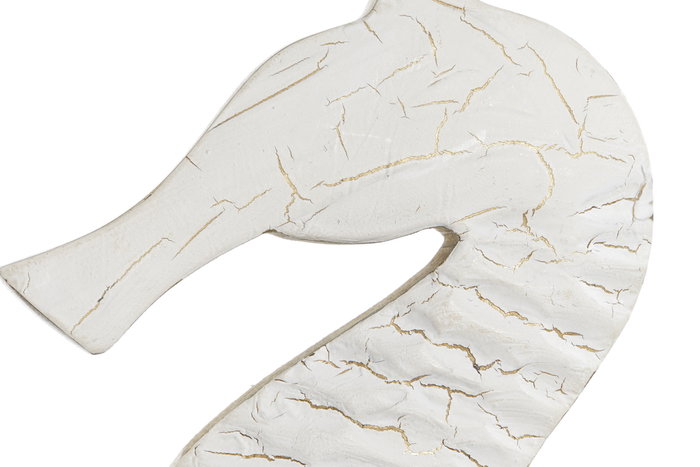 DKD Home Decor Decoración Caballo Craquelado Mango y Metal 12x5x38 cm DKD Home Decor Decoración Caballo Craquelado Mango y Metal 12x5x38 cm