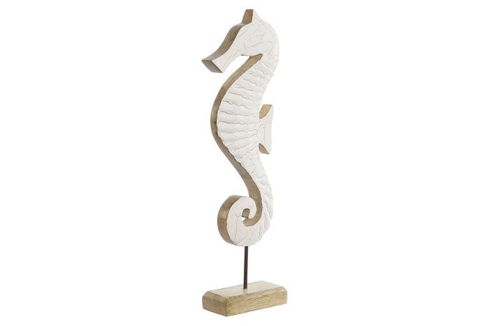 DKD Home Decor Decoración Caballo Craquelado Mango y Metal 12x5x38 cm DKD Home Decor Decoración Caballo Craquelado Mango y Metal 12x5x38 cm