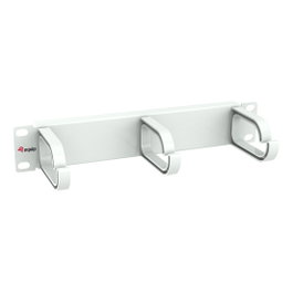 Equip Panel organizador de cables 1U para armario rack 10" color gris claro (RAL 7035)