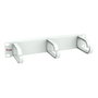 Equip Panel organizador de cables 1U para armario rack 10" color gris claro (RAL 7035)