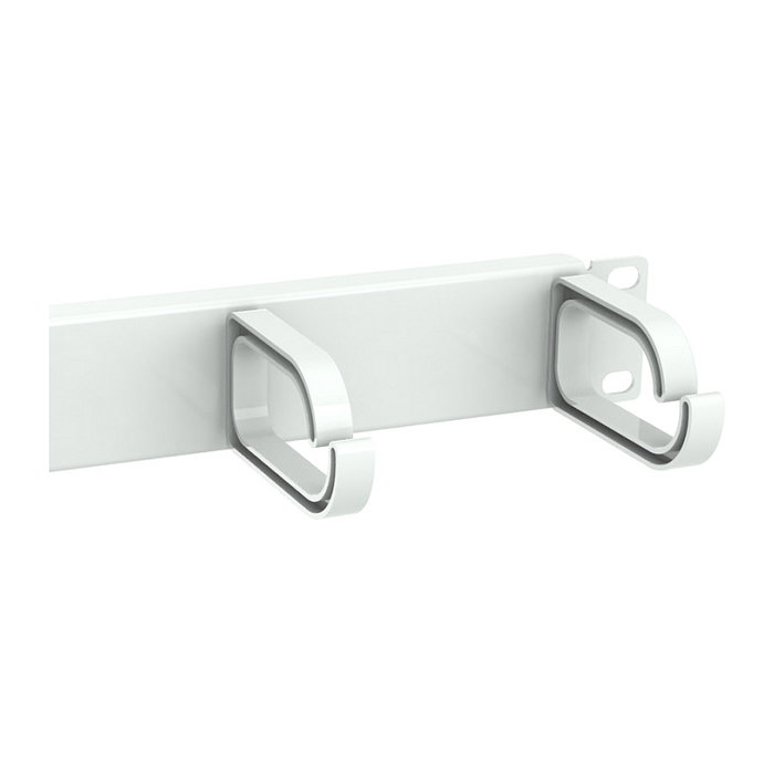 Equip Panel organizador de cables 1U para armario rack 10" color gris claro (RAL 7035)