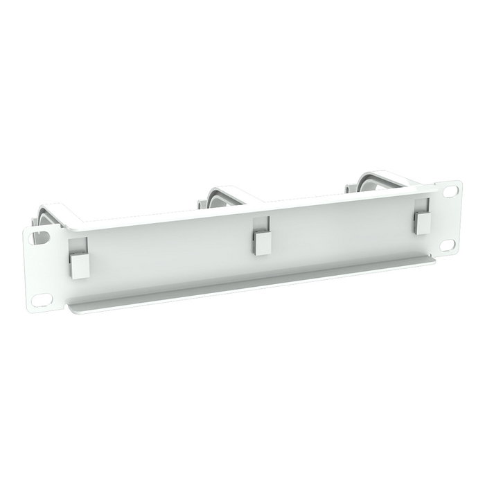 Equip Panel organizador de cables 1U para armario rack 10" color gris claro (RAL 7035)