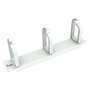 Equip Panel organizador de cables 1U para armario rack 10" color gris claro (RAL 7035)