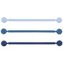 Bluelounge MagWrap Large Silicon Cable Holder Pack de 3 Colores