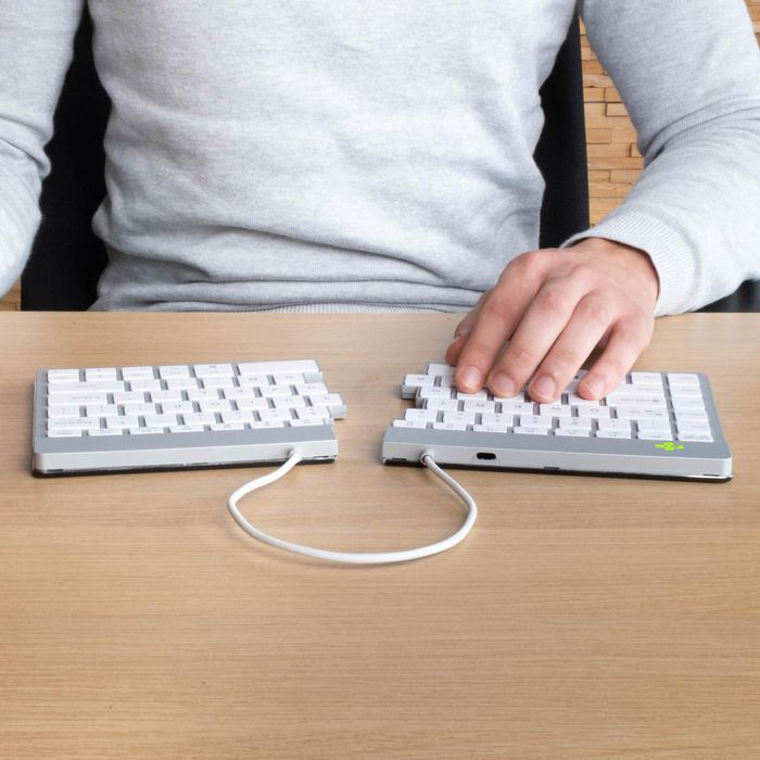 R-Go Tools R-Go Split Break Teclado ergonómico dividido Bluetooth Blanco R-Go Tools R-Go Split Break Teclado ergonómico dividido Bluetooth Blanco