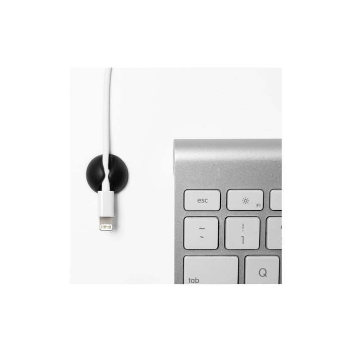 Bluelounge CableDrop Mini Pack de 9, negro Bluelounge CableDrop Mini Pack de 9, negro