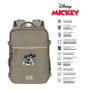 Karactermania Mochila Mercury Mickey Mouse Face Multicolor