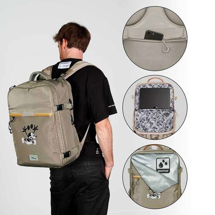 Karactermania Mochila Mercury Mickey Mouse Face Multicolor
