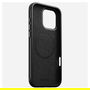 Nomad Modern Leather Case iPhone 16 Pro Max Negro - Estuche de Cuero Moderno para iPhone 16 Pro Max