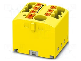PHOENIX CONTACT PTFIX 6/6X2,5 YE Conector de carril amarillo