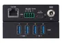 Aten Extensor USB 3.2 de cuatro puertos mediante Cat 6A (hasta 100 m) UCE33100
