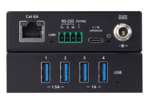 Aten UCE33100-AT-B Extensor USB 3.0 por Cat 6a de Cuatro Puertos hasta 100 m Negro Aten UCE33100-AT-B Extensor USB 3.0 por Cat 6a de Cuatro Puertos hasta 100 m Negro
