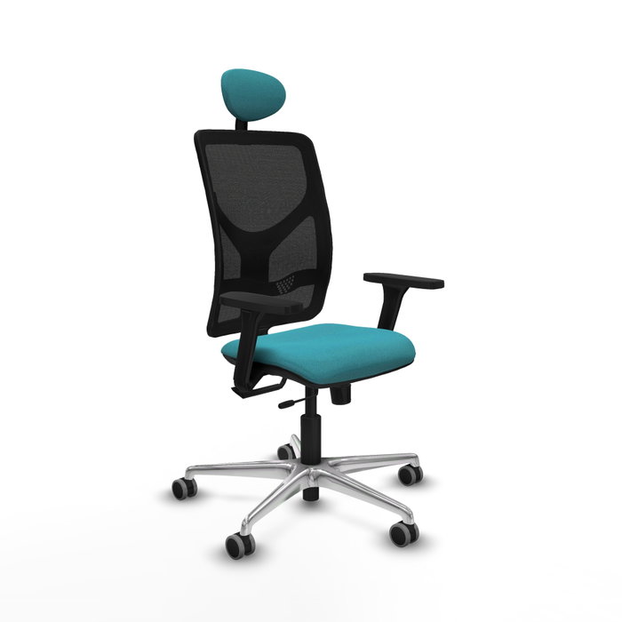 PIQUERAS Y CRESPO Silla de oficina Motilla con mecanismo Sincro/Traslack Turquesa PIQUERAS Y CRESPO Silla de oficina Motilla con mecanismo Sincro/Traslack Turquesa