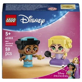 Lego Miniaturas de Jasmine y Rapunzel (Disney Princess 43303) Sun de juego de rol