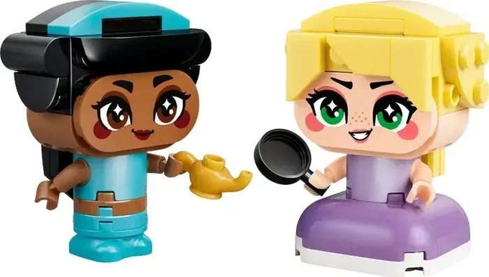 Lego Miniaturas de Jasmine y Rapunzel (Disney Princess 43303) Sun de juego de rol