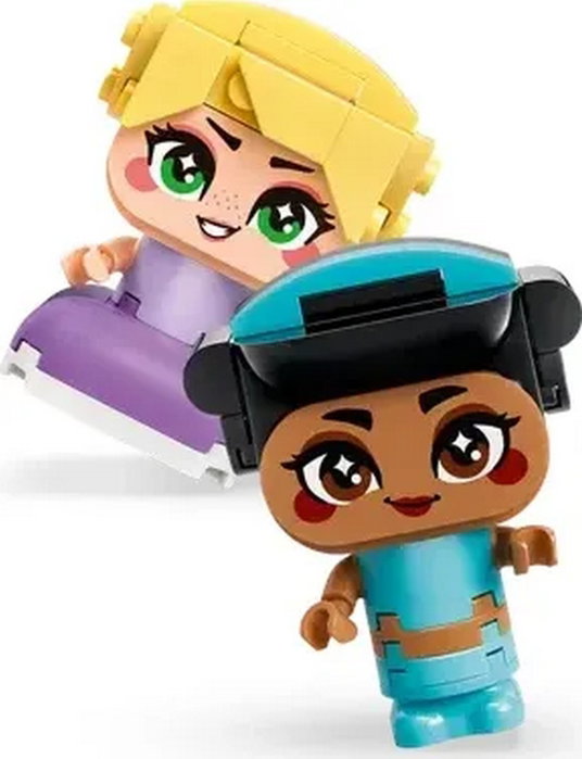 Lego Miniaturas de Jasmine y Rapunzel (Disney Princess 43303) Sun de juego de rol