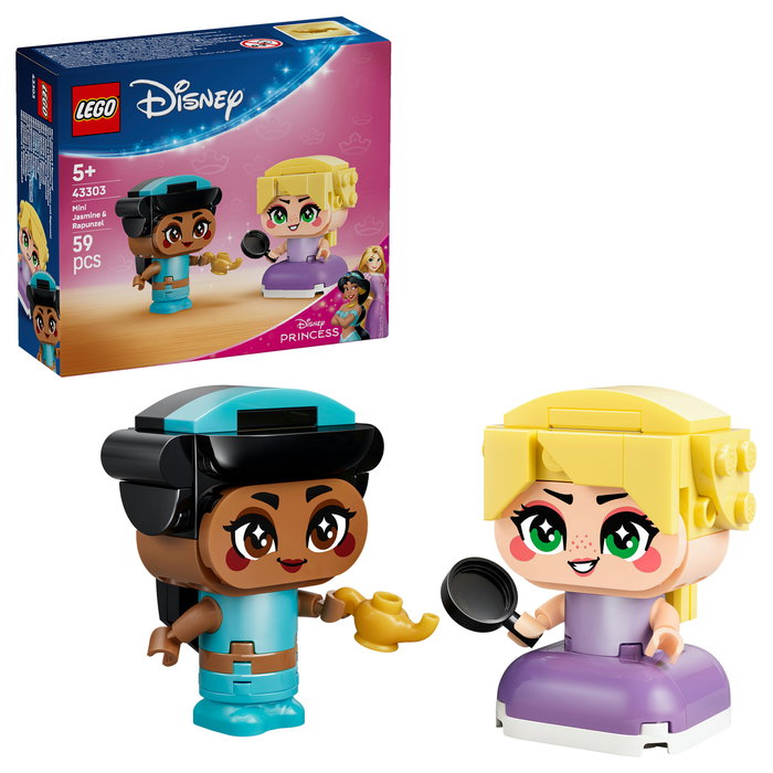 LEGO Mini Jasmine y Rapunzel