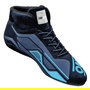 Botines Racing OMP SPORT Negro/Azul 38
