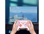 Wondee Mando Inalámbrico Subsonic Wireless LED Rosa para Nintendo Switch, Switch OLED y Switch Lite - Con Girosocopio, Botones Traseros M1/M2, 3 Niveles Vibración y Autonomía 9/10h