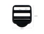 Innspiro Hebilla de Bloqueo Rectangular de Plástico Negro 32 mm (5 unidades)