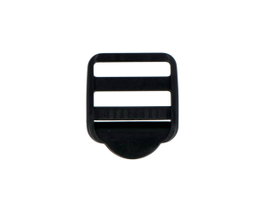 Innspiro Hebilla de Bloqueo Rectangular de Plástico Negro 32 mm (5 unidades)