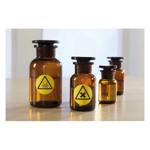 Avery Etiquetas de Poliéster Amarillo para Impresora Láser A4 L6127-8