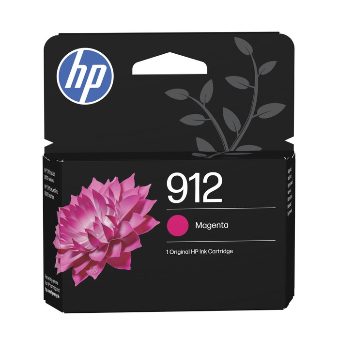 HP 912 Magenta Cartucho de Tinta Original HP 912 Magenta Cartucho de Tinta Original