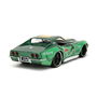 Coche street fighter ii cammy 1969 chevrolet corvette escala 1:24. incluye figura