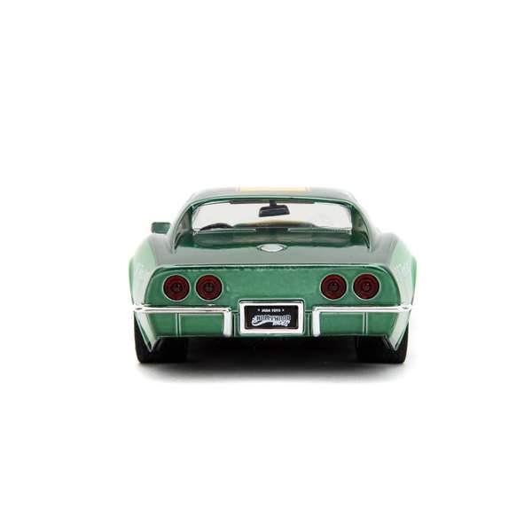 Coche street fighter ii cammy 1969 chevrolet corvette escala 1:24. incluye figura