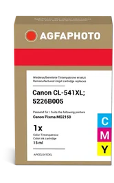 Agfa Photo CL-541XL Cartucho de tinta varios colores compatible Canon 5226B001 5227B005