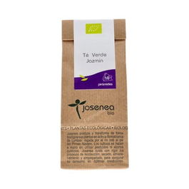 JOSENEA Té Verde Jazmín Bolsa 10 Sobres. Té Verde Chung Hao Ecológico para Infusión.