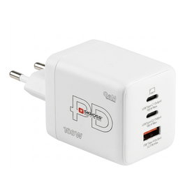 Skross Power Charger Combo+, 2x USB-C, 1x USB-A, GaN, 100W