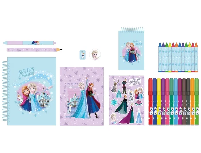 Safta Set de Actividades Frozen Disney 43 Piezas Safta Set de Actividades Frozen Disney 43 Piezas