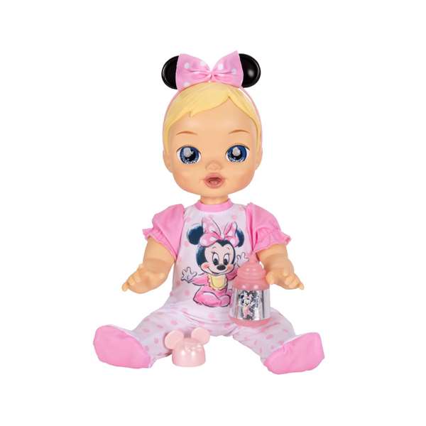 JAKKS PACIFIC Muñeca Interactiva Minnie Mouse Disney Darlings