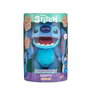 Famosa Peluche Interactivo Chatty Stitch con +100 Sonidos y Movimientos, Responde al Tacto, Marioneta, 33.5x25x14 cm