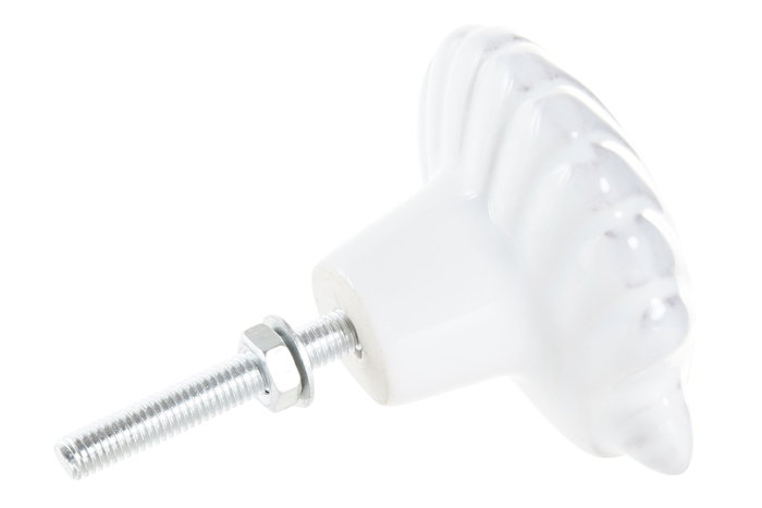 Pomo Mediterraneo DKD Home Decor Azul Blanco 4 x 3.5 x 4 cm (24 Unidades)