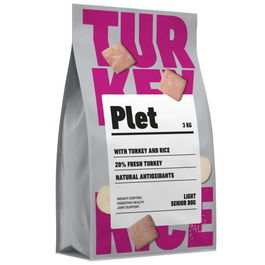 Plet Alimento Perro Adulto Senior Light con Arroz 3kg