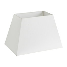 Pantalla Lámpara Beige Poliester 40 X 27 X 27 cm