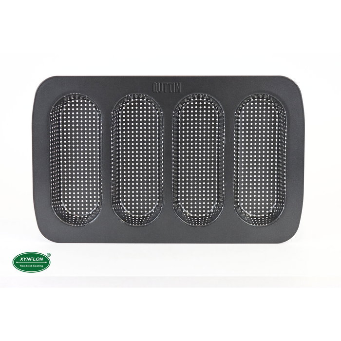 Quttin Molde 4 Baguette Perforado 34.6x21.5x3 cm Quttin Molde 4 Baguette Perforado 34.6x21.5x3 cm