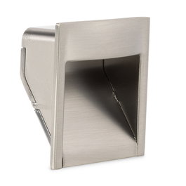 Viefe Tirador Wave Zamak Distancia 32mm Acabado Níquel Satinado