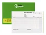 Liderpapel T329 Talonario de Entregas Cuarto Apaisado con 2 Copias (210 x 144 mm)
