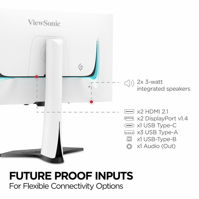 VIEWSONIC XG272-2K-OLED Monitor OLED 27 pulg. Quad HD 240Hz