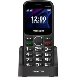 Teléfono Móvil Maxcom Comfort MM443/ para Personas Mayores/ 4G/ Negro